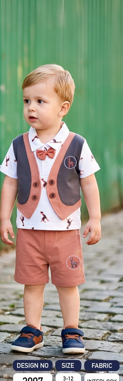Premium Baby Boys Western Cotton Suit | Like N Like