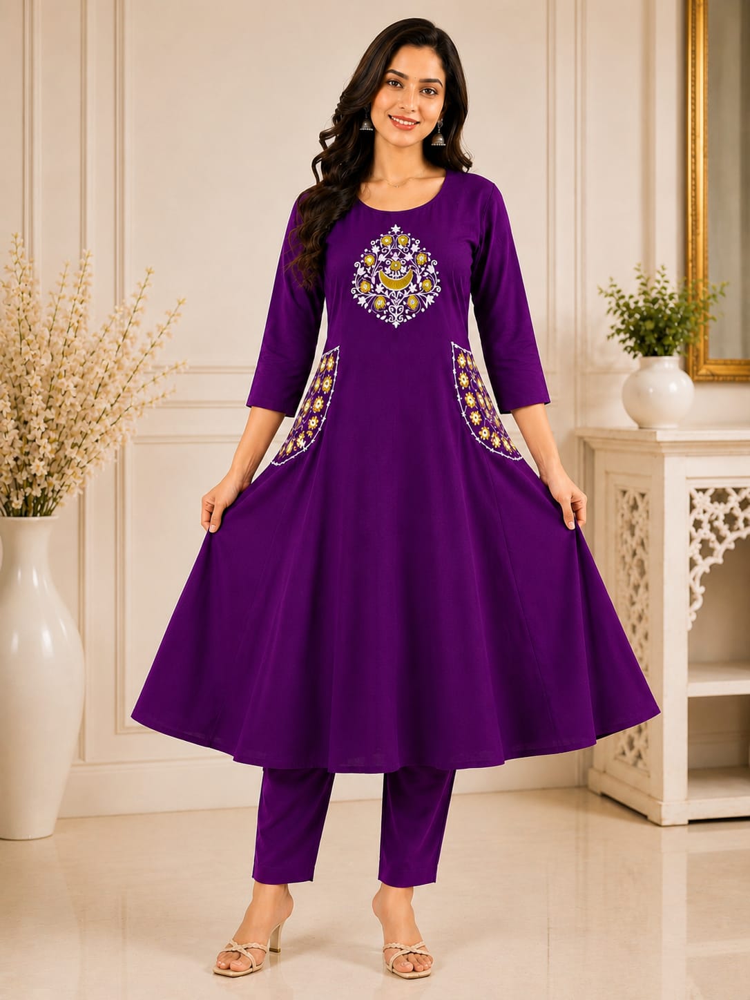 Ashadam Sale | Women's Premium Co-ord Set | Free Shipping