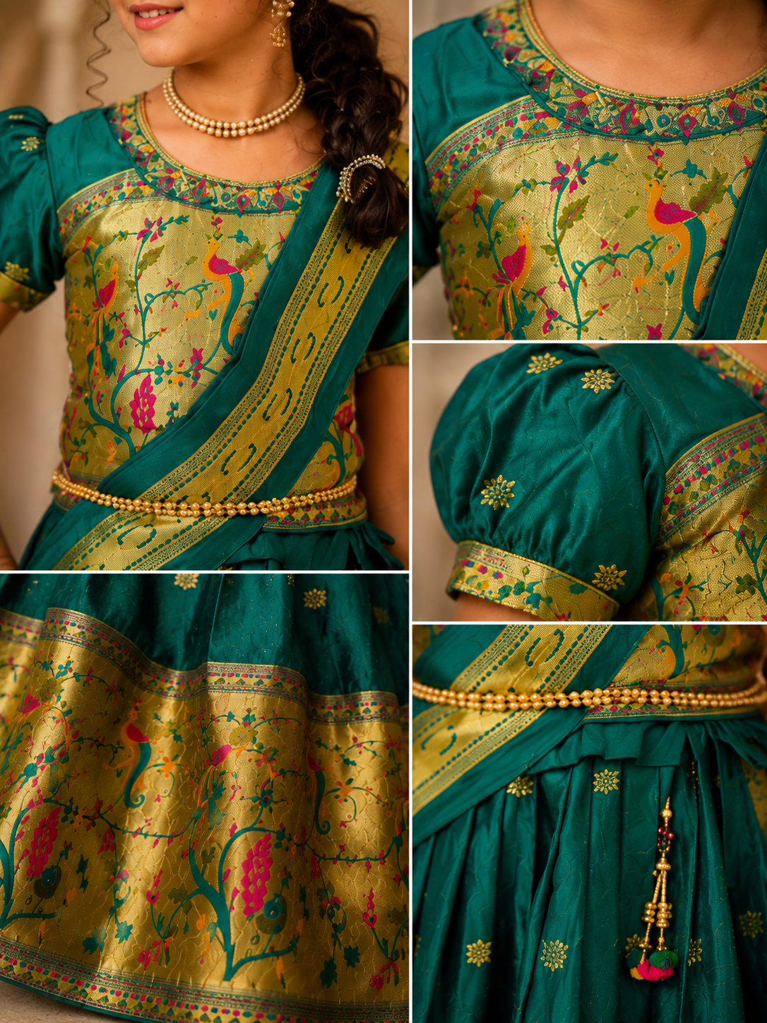 Peacock Lehenga Choli Set