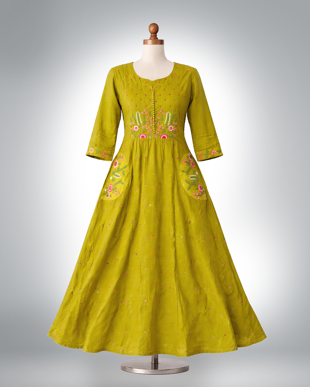 Chanderi Bloom Tunic