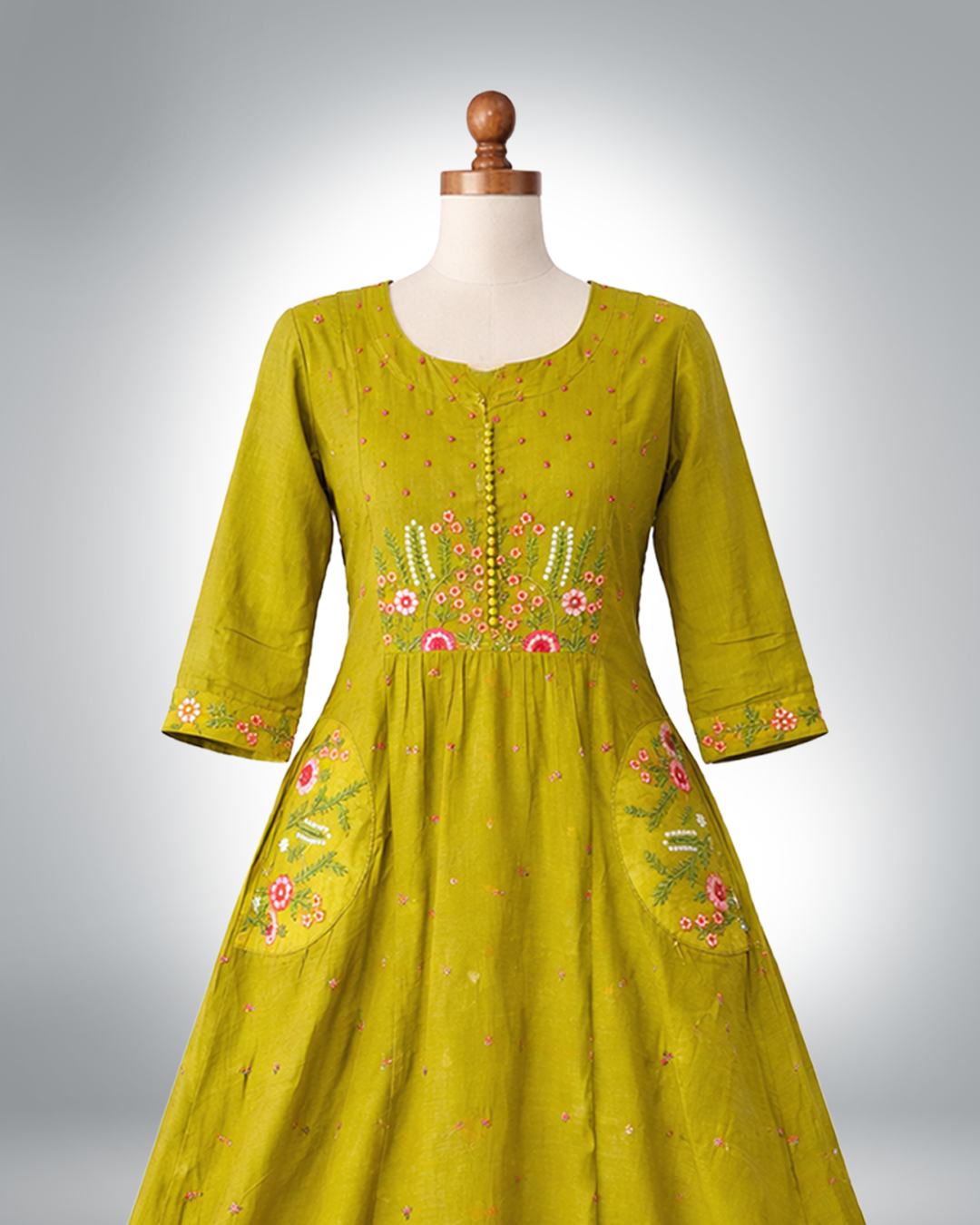 Chanderi Bloom Tunic