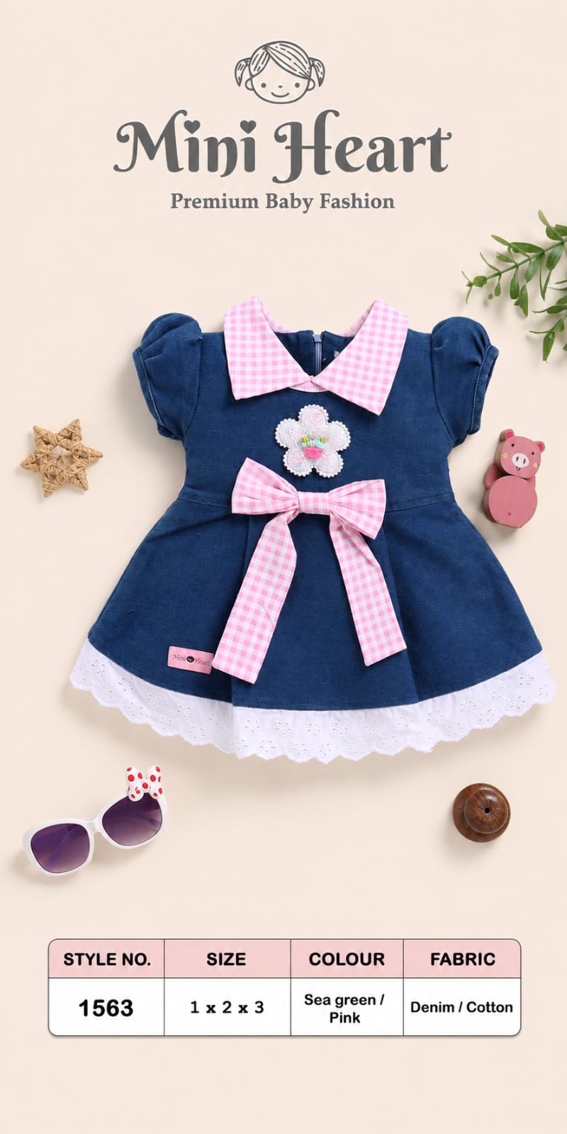 Kids Clothing Vijayawada - Beautiful Baby Girl Fancy Party Frock | Like N Like