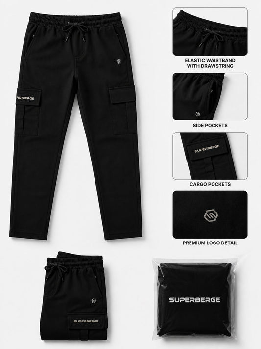 Buy Premium Men Cargo Track Pants Online | Like n Like