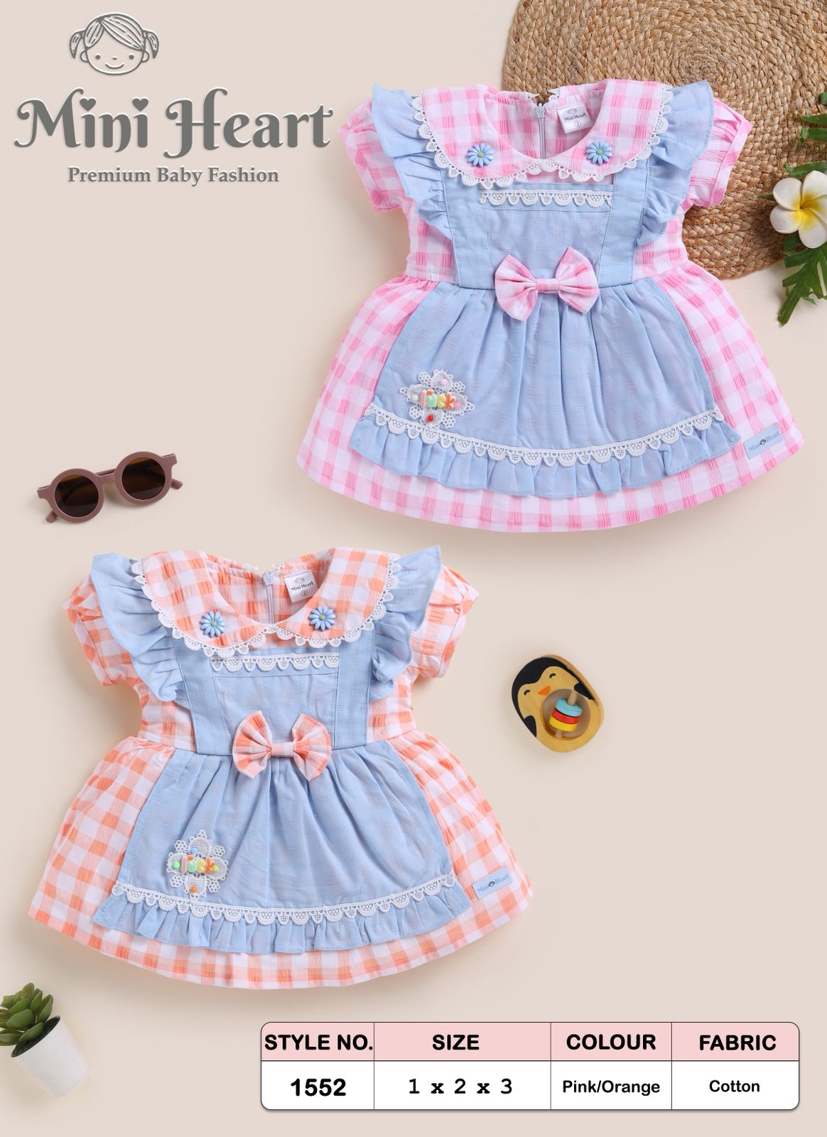 💖 Premium Mul Frock | 6–18M | ₹495 D8(Copy 4)