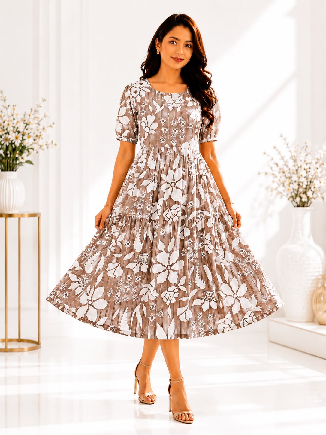 Trending Knee-Length Frock for Women | Like n Like |
