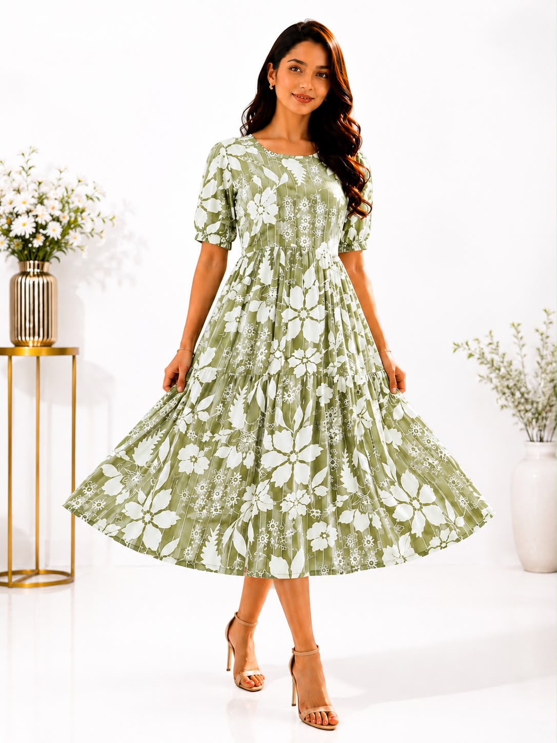 Trending Knee-Length Frock for Women | Like n Like |