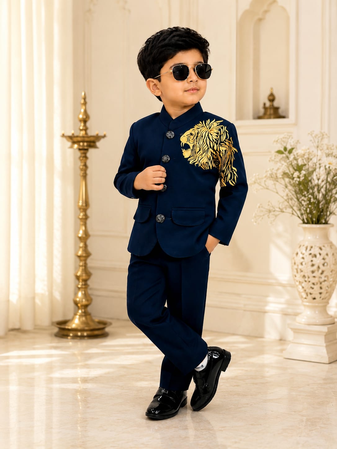🚨PRE-ORDER 🚨DISPATCH AFTER 1 WEEK | BOYS PREMIUM ARMANI JODHPURI PARTY WEAR SUIT