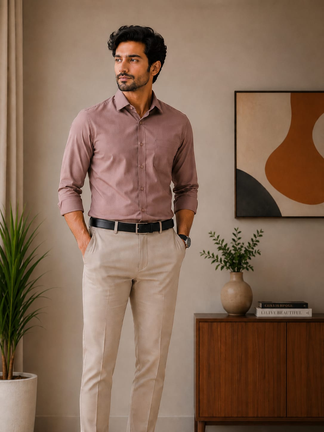 Mens Premium Formal Shirt+Trouser outfit combo offer