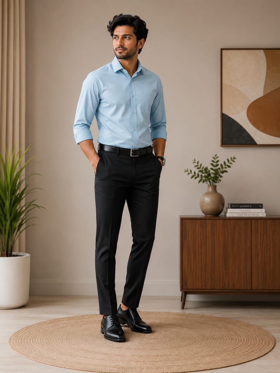 Mens Premium Formal Shirt+Trouser outfit combo offer