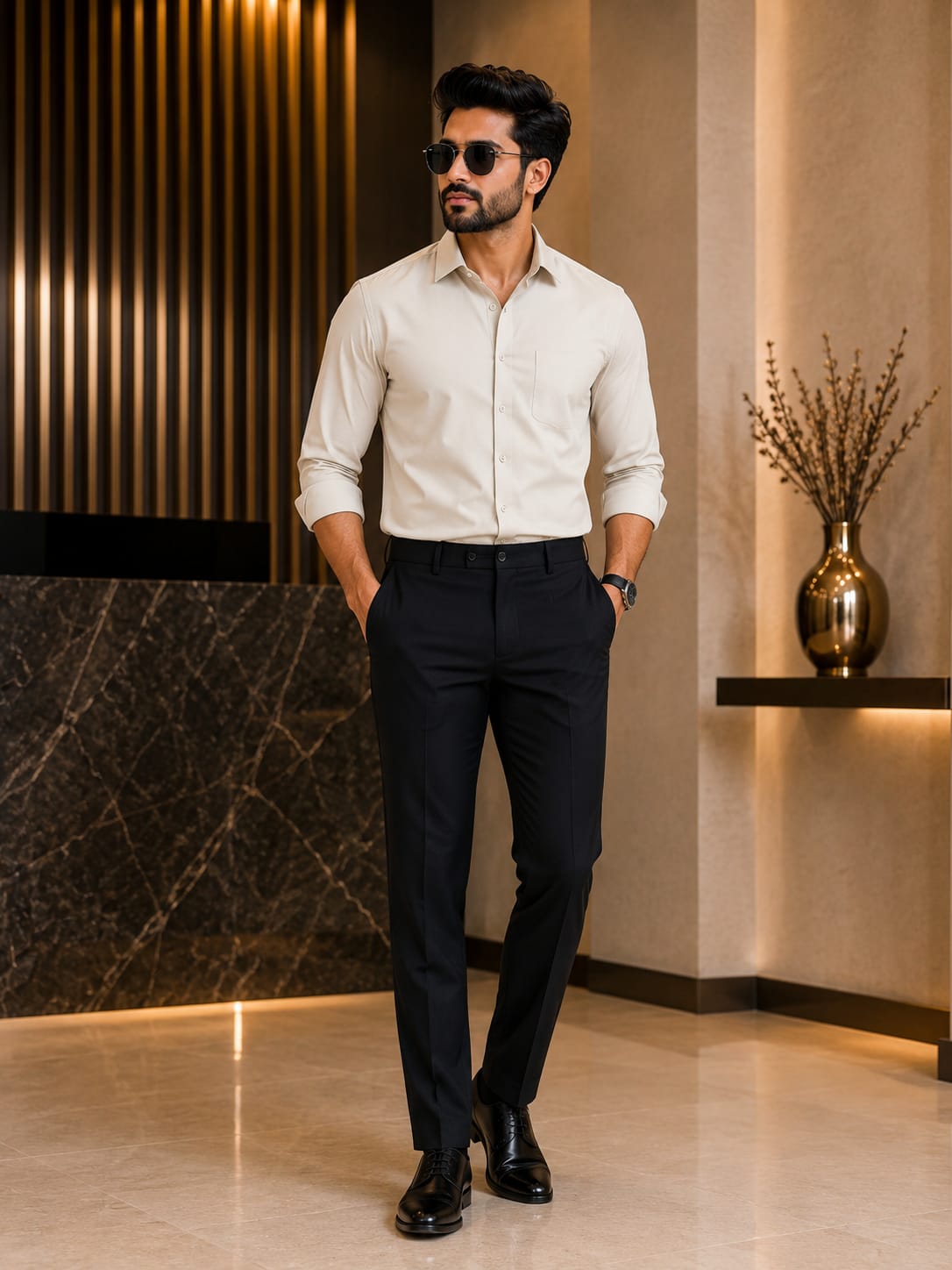 Mens Premium Formal Shirt+Trouser outfit combo offer