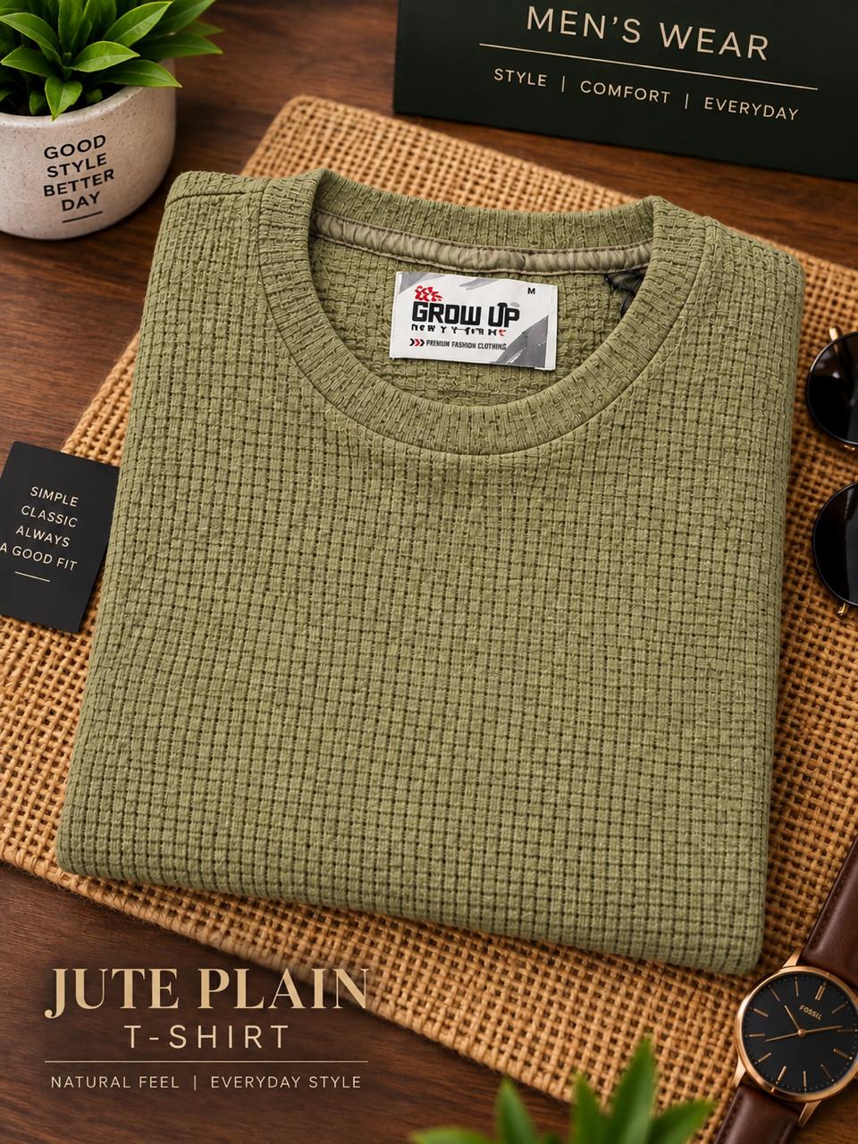 Grow Up Jute Full Sleeve T-Shirt | LIKE N LIKE Vijayawada
