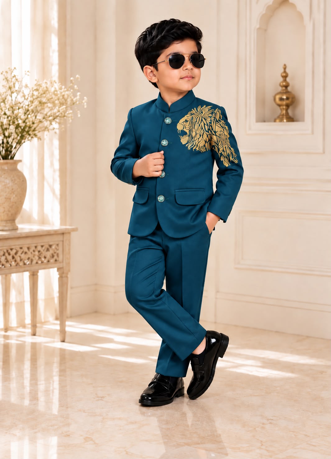🚨PRE-ORDER 🚨DISPATCH AFTER 1 WEEK | BOYS PREMIUM ARMANI JODHPURI PARTY WEAR SUIT
