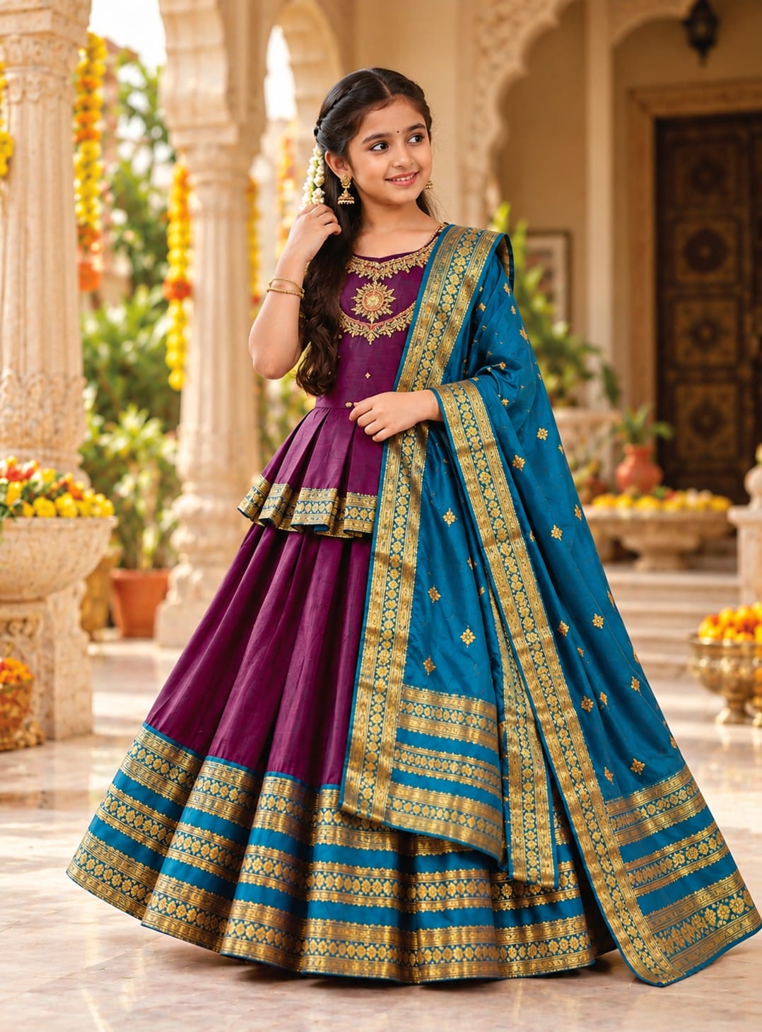 Traditional Pattu Frocks – Festival Special