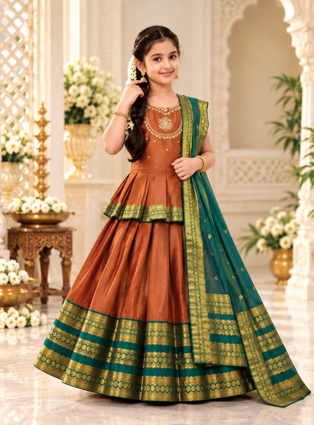 Traditional Pattu Frocks – Festival Special