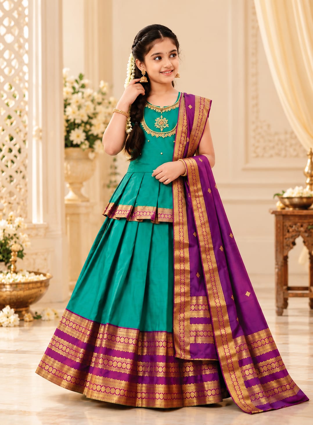 Traditional Pattu Frocks – Festival Special