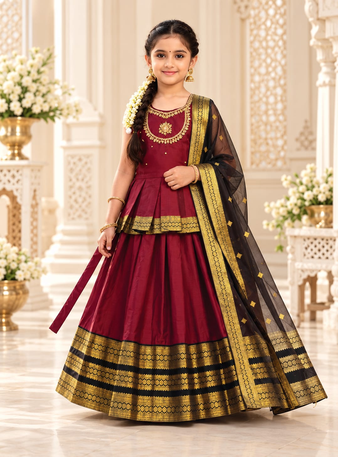 Traditional Pattu Frocks – Festival Special