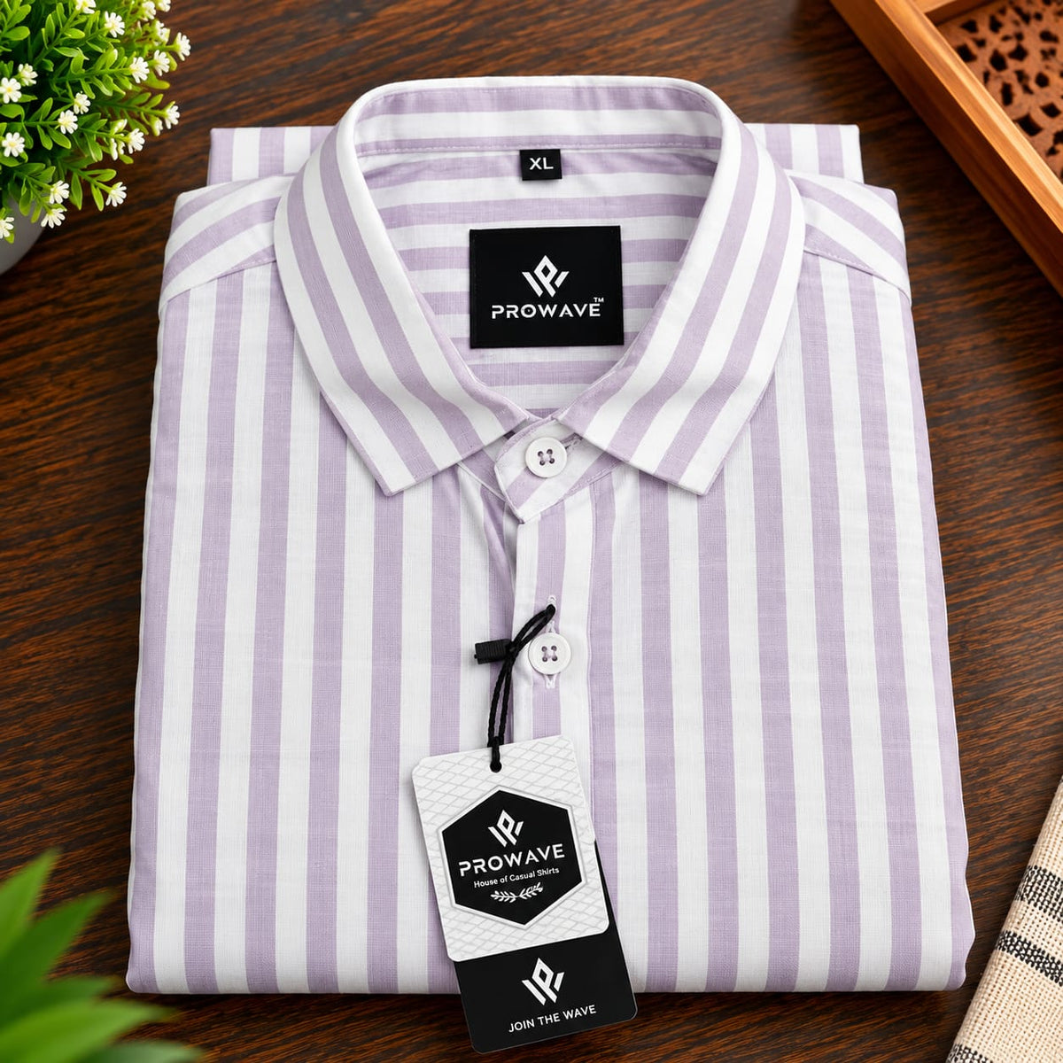 👔MENS PURE LENIN STRIPES SHIRTS 👔