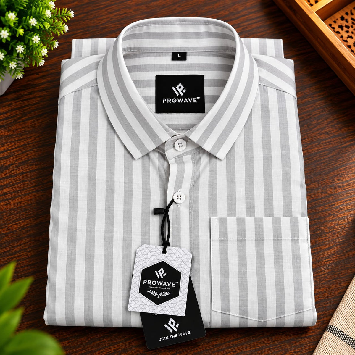 👔MENS PURE LENIN STRIPES SHIRTS 👔