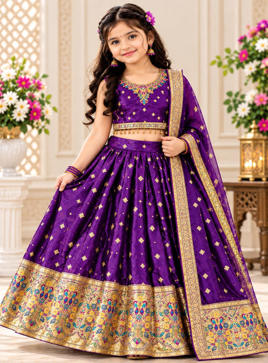 👑 PREMIUM PATTU KALAMKARI LEHENGAS 👑