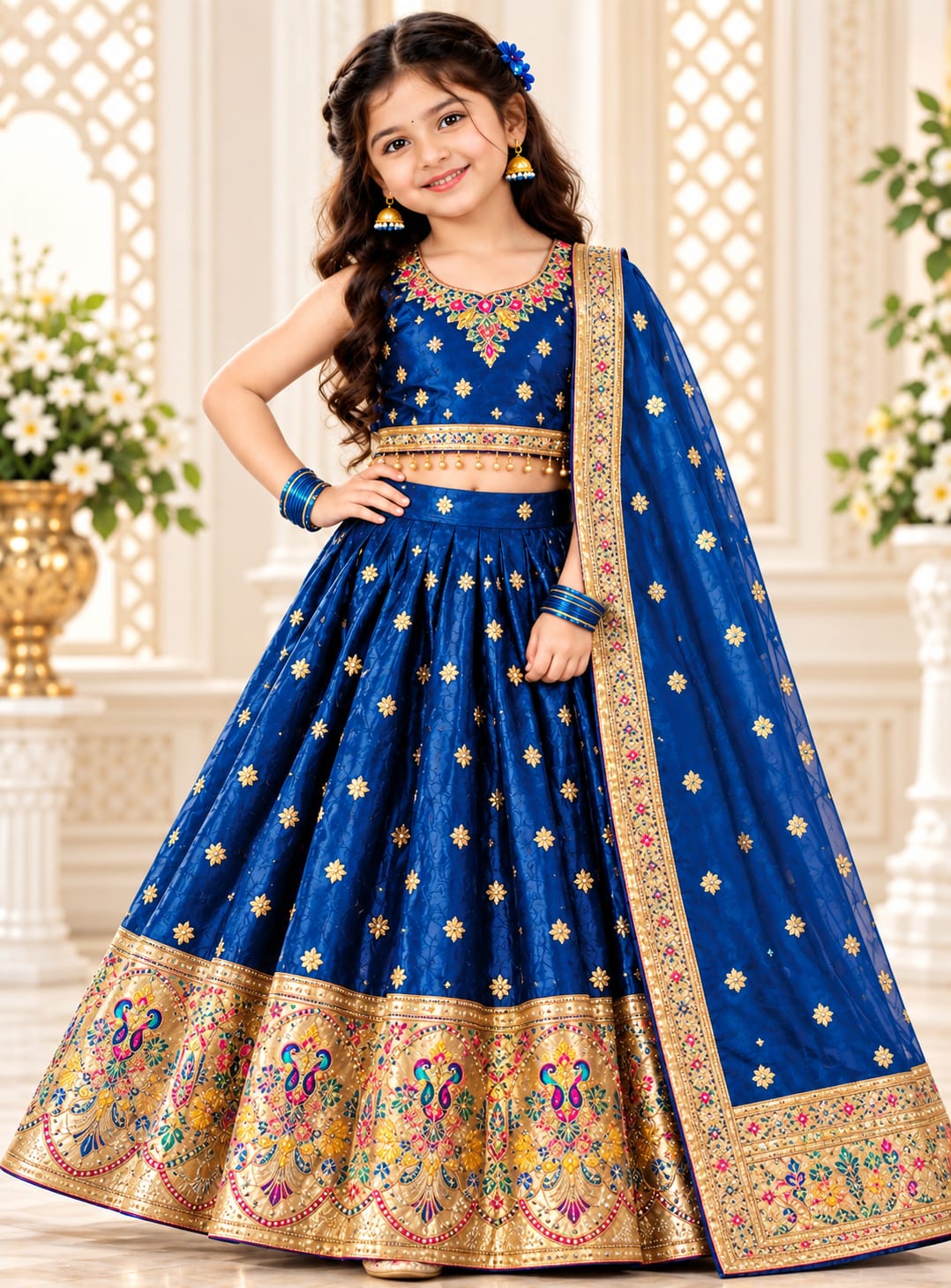 👑 PREMIUM PATTU KALAMKARI LEHENGAS 👑