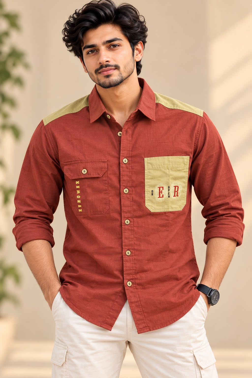 👔KV BRAND PREMIUM DOUBLE POCKET SHIRTS👔