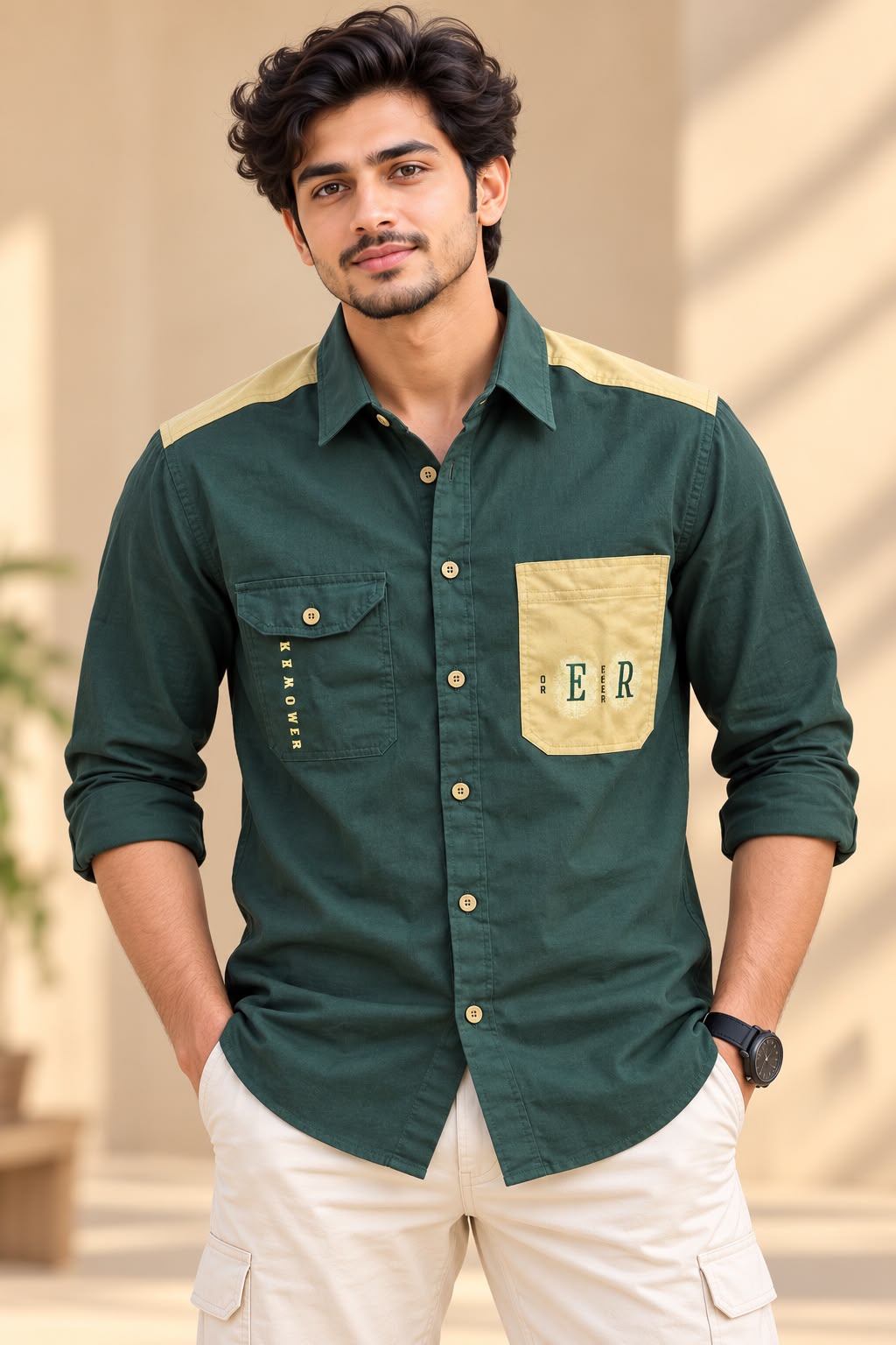 👔KV BRAND PREMIUM DOUBLE POCKET SHIRTS👔