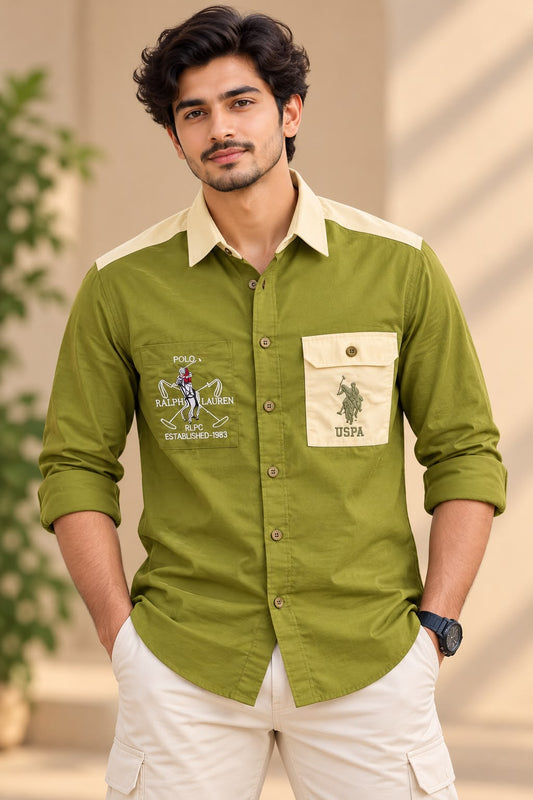 👕 POLO KV BRAND DOUBLE POCKET SHIRTS 👕
