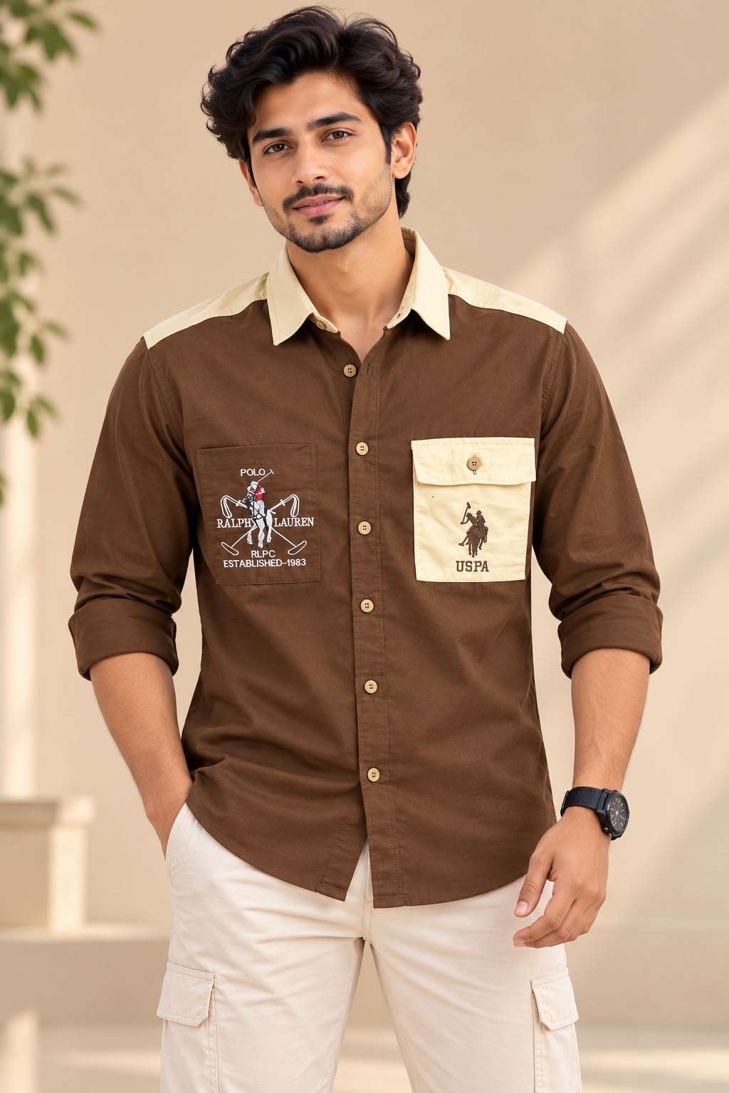 👕 POLO KV BRAND DOUBLE POCKET SHIRTS 👕