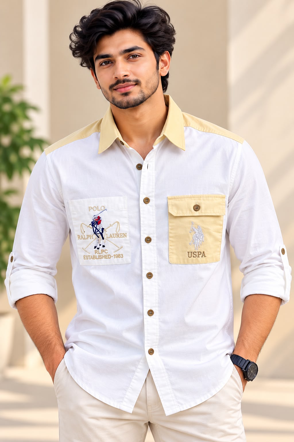 👕 POLO KV BRAND DOUBLE POCKET SHIRTS 👕