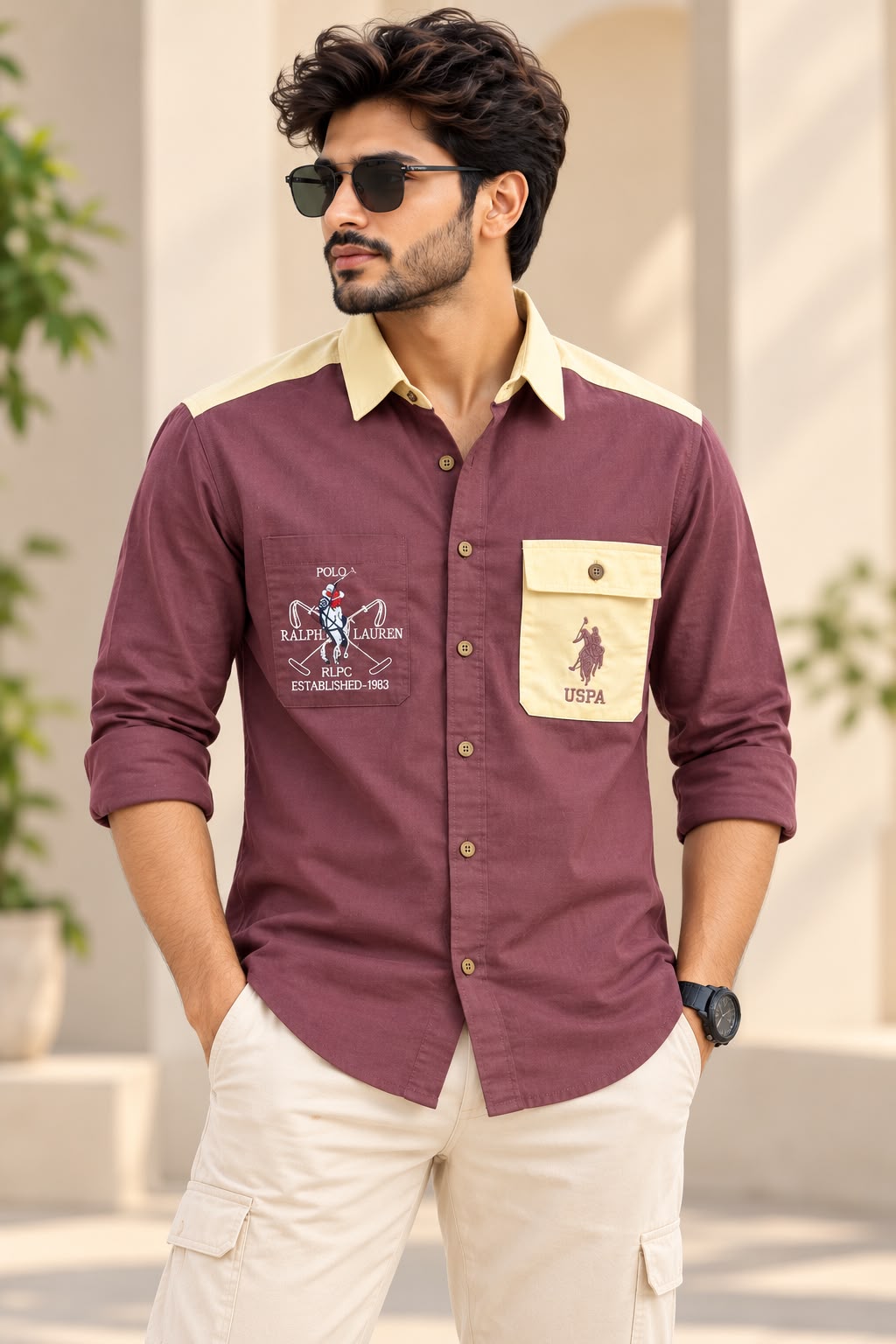 👕 POLO KV BRAND DOUBLE POCKET SHIRTS 👕