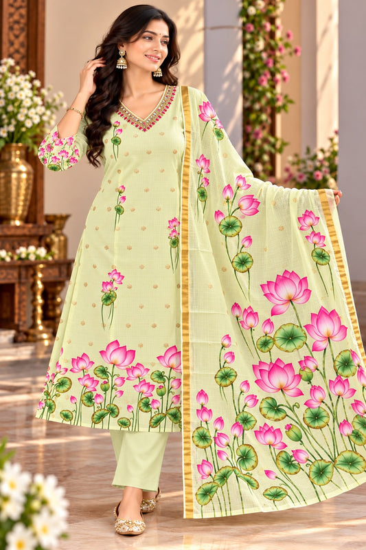 Lotus Theme Kota 3-Piece Set