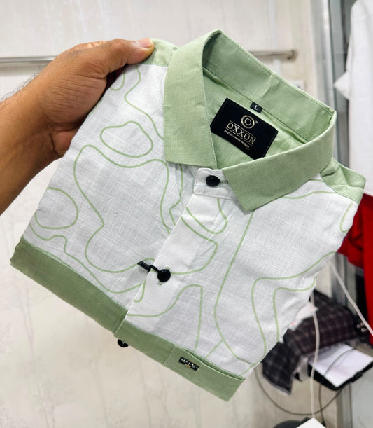 Premium Party Wear Linen Shirt | Mens