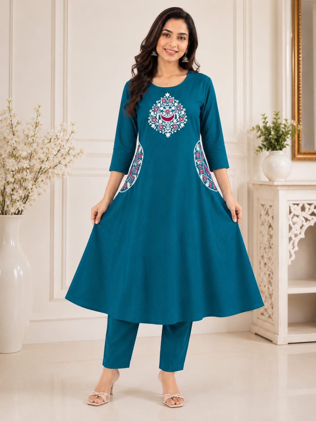 Ashadam Sale | Women's Premium Co-ord Set | Free Shipping