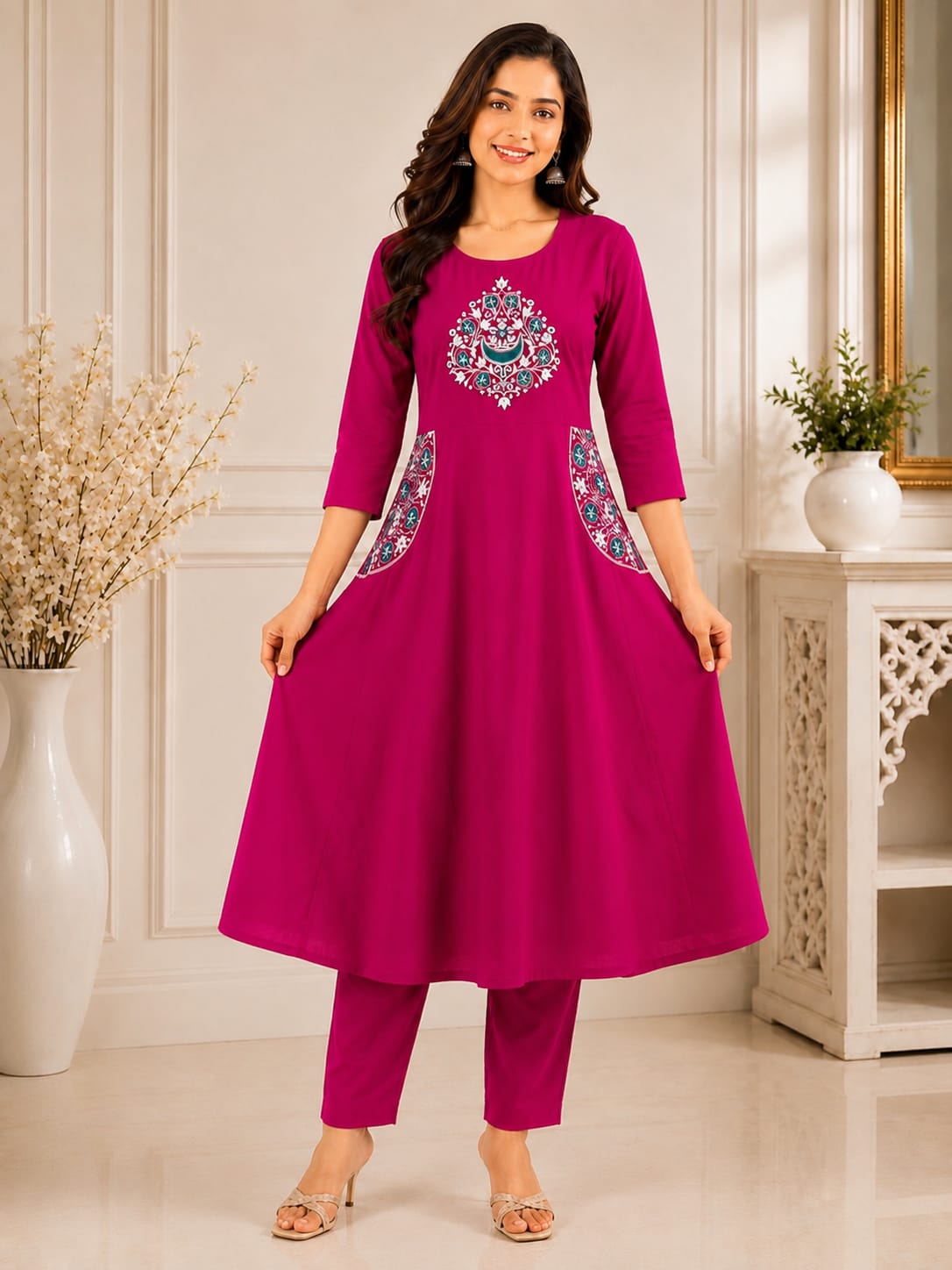 Ashadam Sale | Women's Premium Co-ord Set | Free Shipping