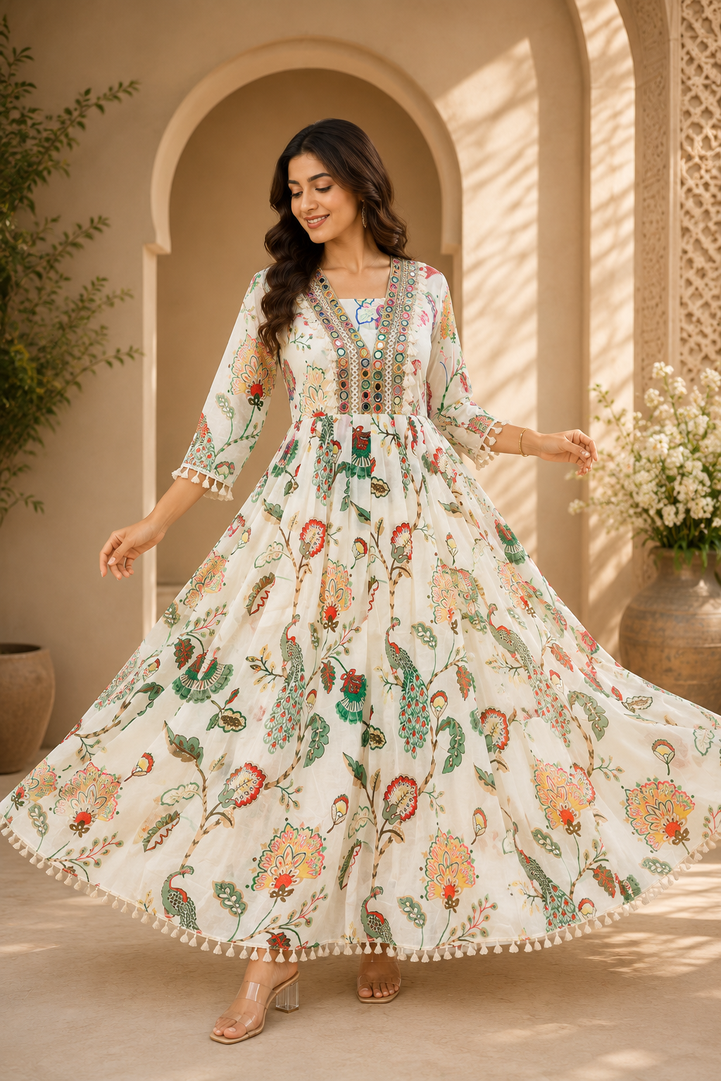 Mul Cotton Frock Collection (M to 5XL) @ ₹750 Only | Free Shipping