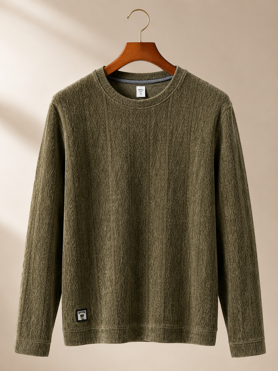 Funky Full Sleeve Round Neck Knit T Shirts - Like N Like