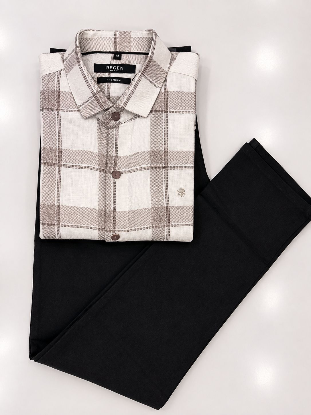 Men’s Premium Shirt & Trouser Combo Set | Cotton Linen Blend Casual Pair | Combo - 1300/- (Sizes M–XXL)