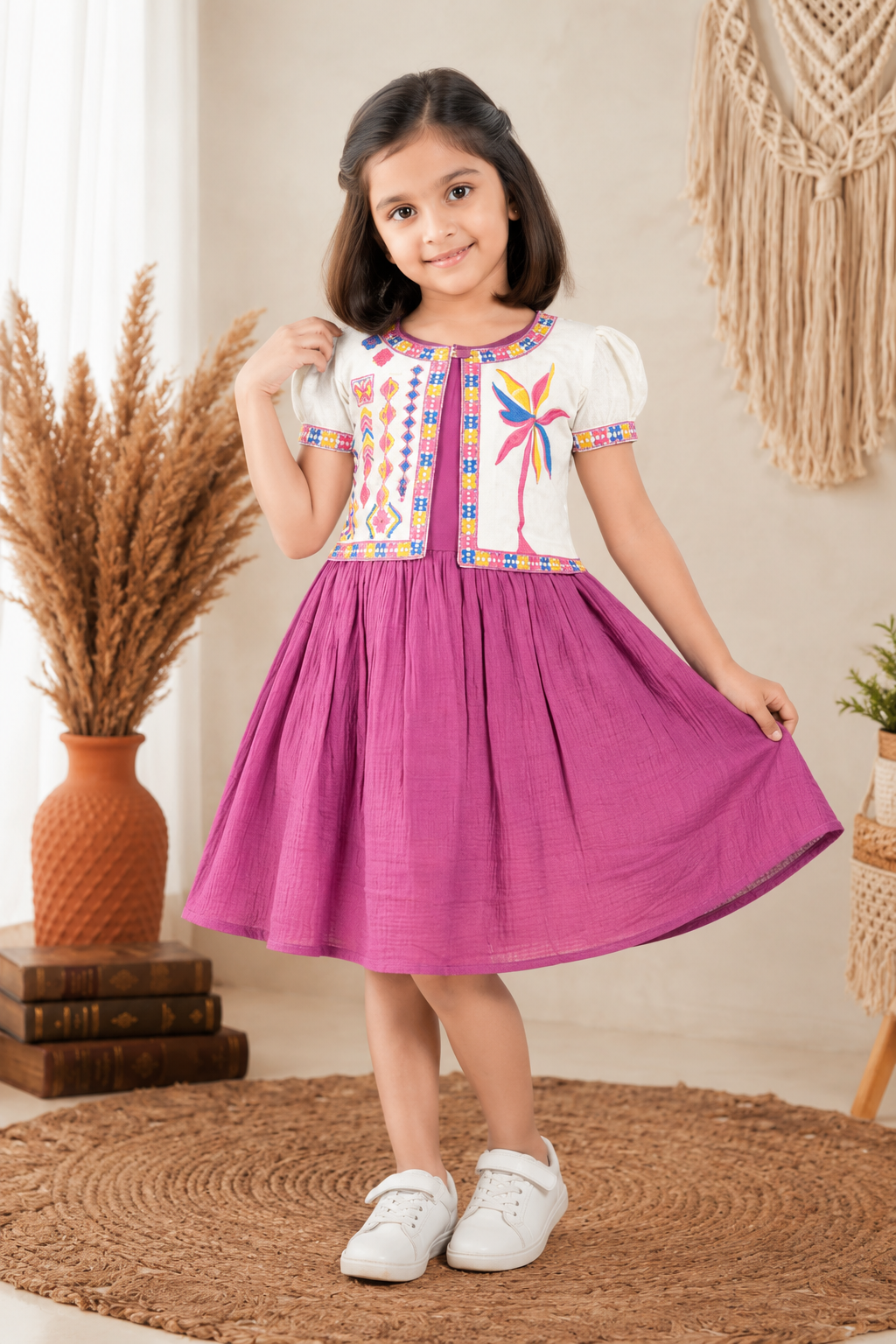 Coat  Model – Kids Party Wear Dress