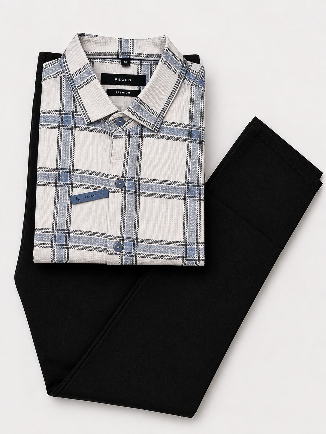 Men’s Premium Shirt & Trouser Combo Set | Cotton Linen Blend Casual Pair | Combo - 1300/- (Sizes M–XXL)