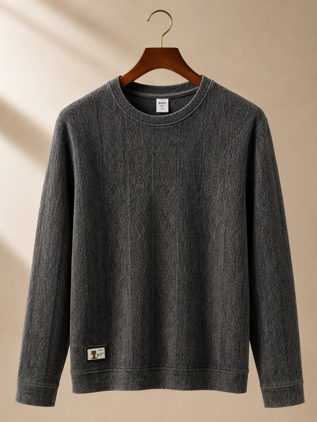 Funky Full Sleeve Round Neck Knit T Shirts - Like N Like