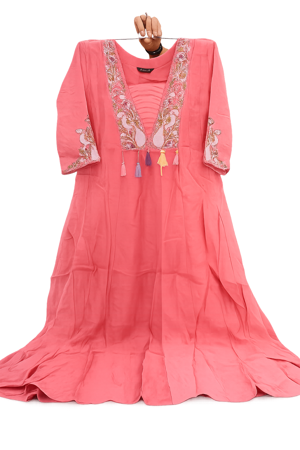 Mal Chenderi 💜 Premium Embroidered Frock